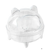 Aseo transparente con forma de osito para hámster, S (9 cm) - ZONLIDOOG