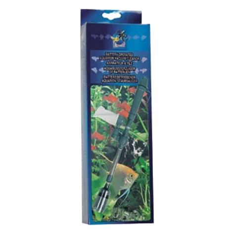 Aspirador acuario con pilas