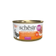 Schesir Lata Atún con zanahoria en caldo 70 gr para gatos