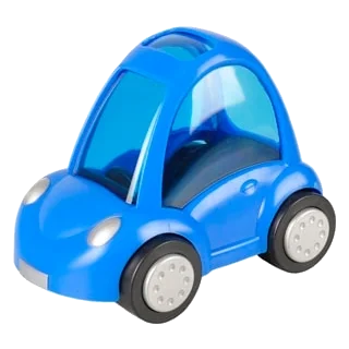 Automovil azul para roedores