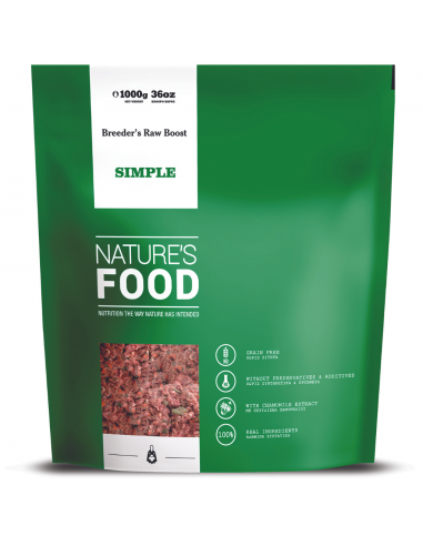 BARF para perros Nature's Food Simple bolsa 1 kg