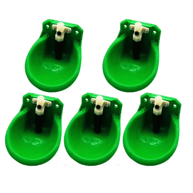 Bebederos de 18 cm para caballos y ganado, pack de 5