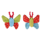 Blíster con dos mariposas con catnip interior para gatos