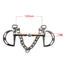 Bocado de acero inoxidable para caballo, varios modelos - vista 17