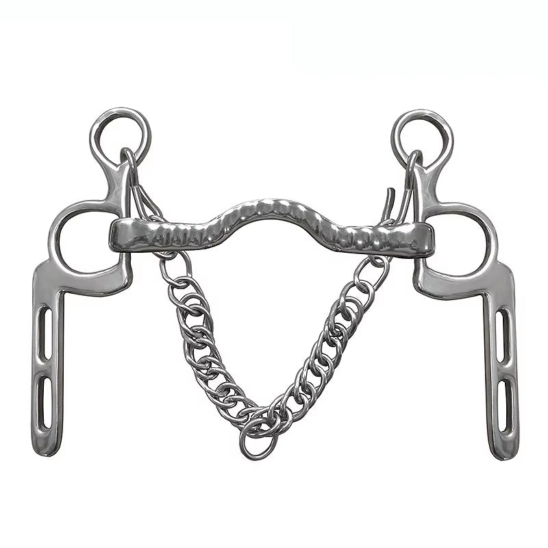Bocado de acero inoxidable para caballo, varios modelos - vista 2