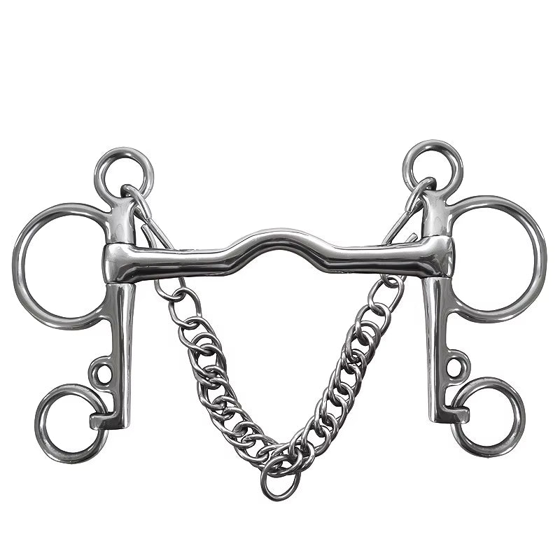 Bocado de acero inoxidable para caballo, varios modelos - vista 3