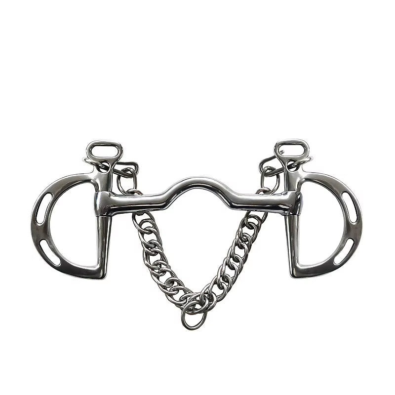 Bocado de acero inoxidable para caballo, varios modelos - vista 7
