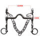 Bocado de acero inoxidable para caballo, varios modelos