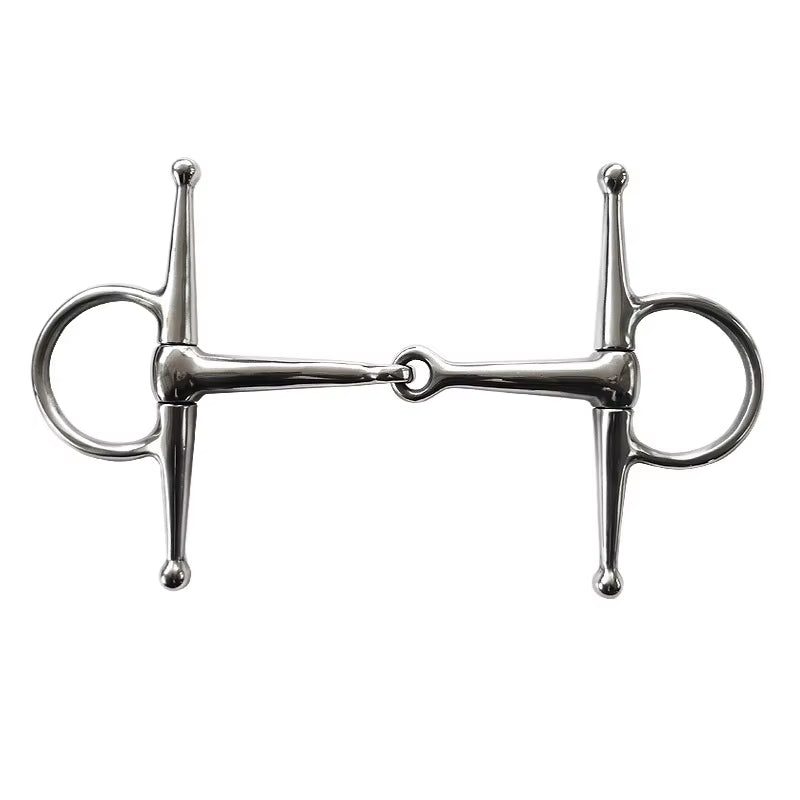 Bocado de olivas de acero inoxidable para caballo - vista 2