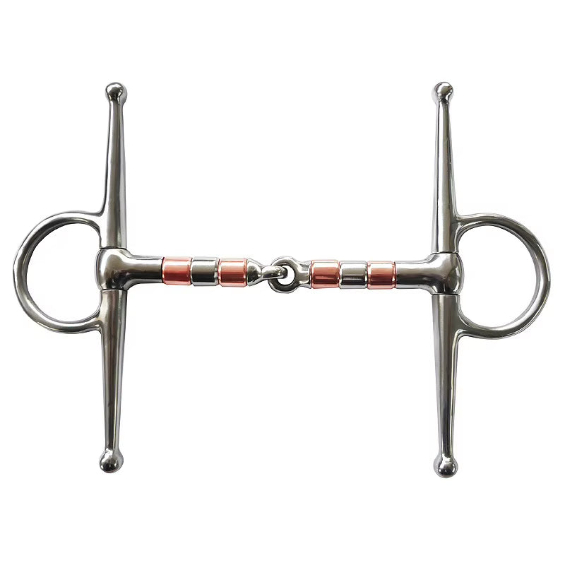 Bocado de olivas de acero inoxidable para caballo - vista 3