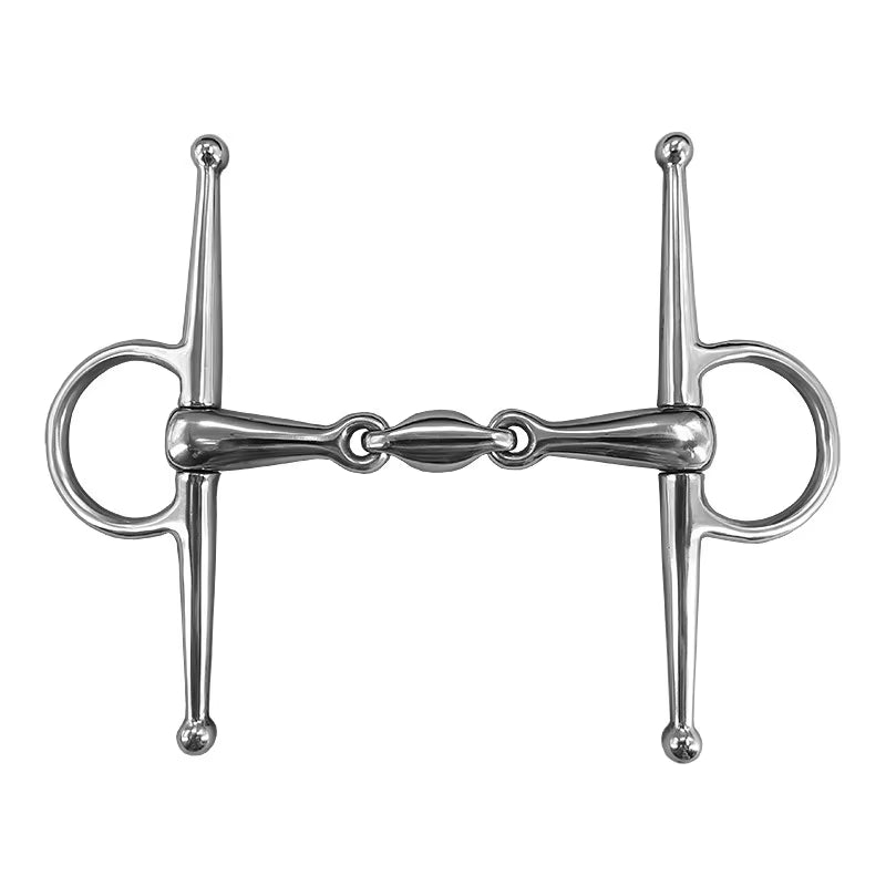 Bocado de olivas de acero inoxidable para caballo - vista 4