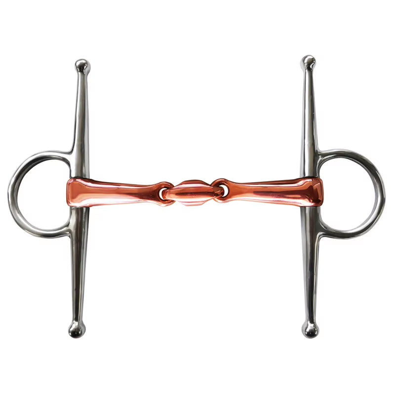 Bocado de olivas de acero inoxidable para caballo - vista 5