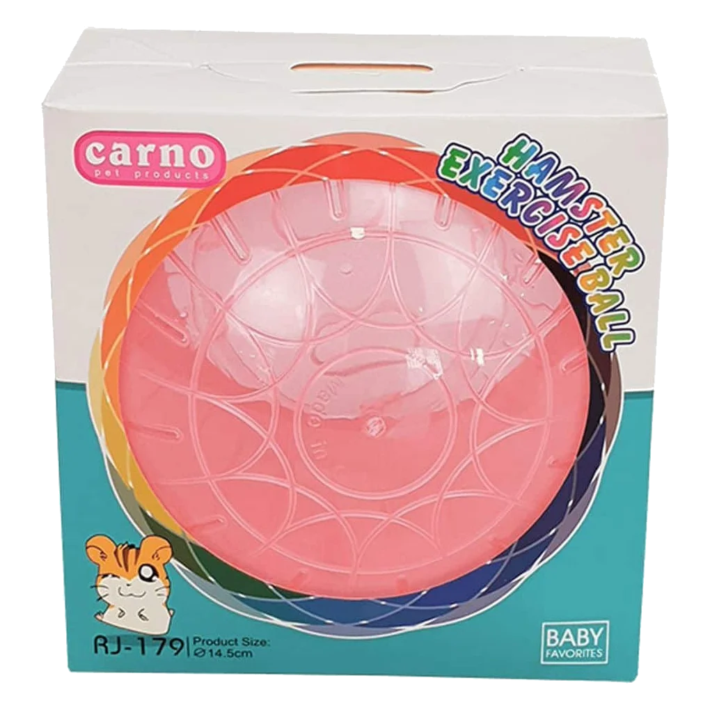 Bola hamster 11.5 cm en expositor