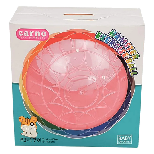 Bola hamster 14.5 cm en expositor