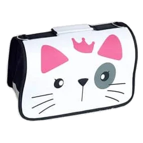 Bolsa de viaje Emoji Gato para perros pequeños, talla pequeña y grande