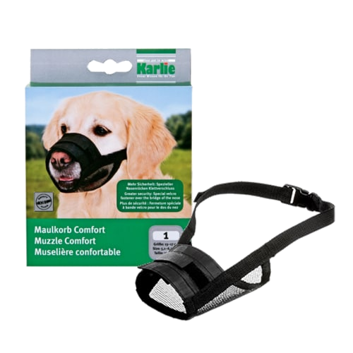 Bozal con rejilla para perros