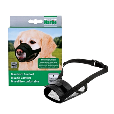Bozal con rejilla para perros