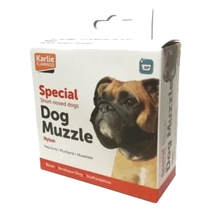 Bozal de nailon talla 8 Special para perros de morro corto