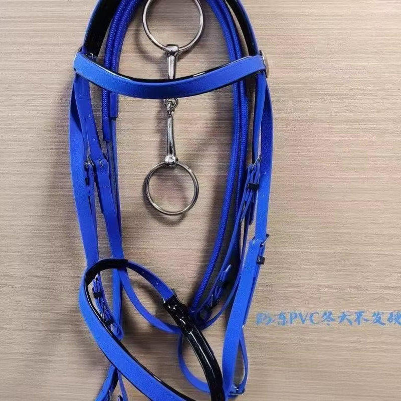 Brida de PVC con riendas ajustables para caballo - vista 6