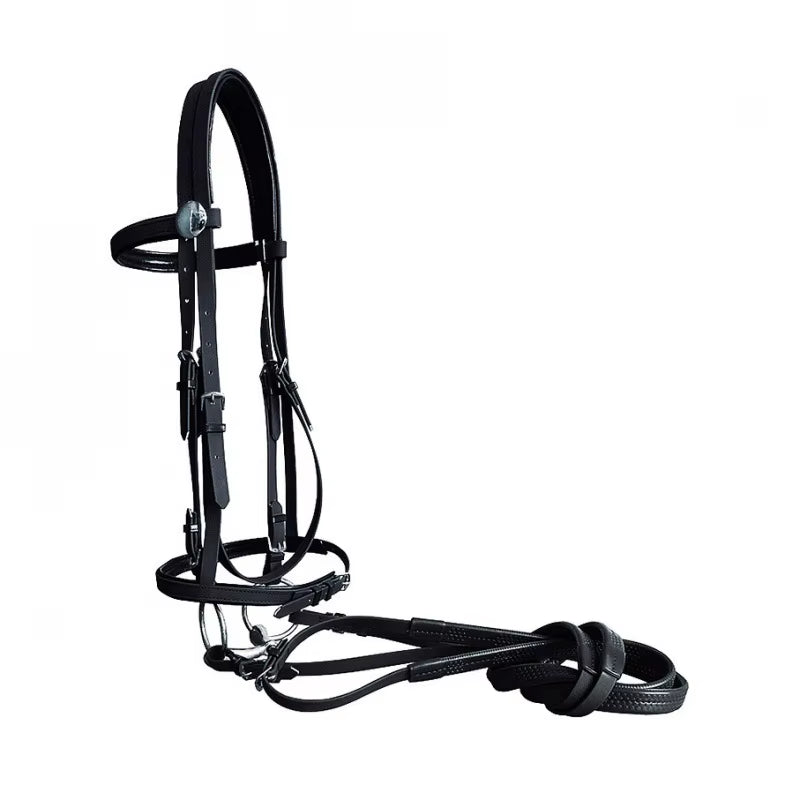 Brida de PVC con riendas ajustables para caballo - vista 8