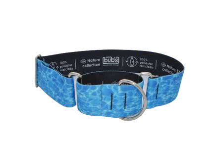 COLLAR BUBS 50 MM MARTINGALE AQUA TALLA XL — imagen original