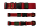 Collares Bub’s rojos en sus distintas tallas — imagen del catálogo
