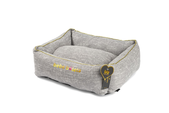 Cama bebé boleta rectangular pequeña para perros