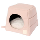 Cama cueva para gatos de algodón FuzzYard Life Soft Blush