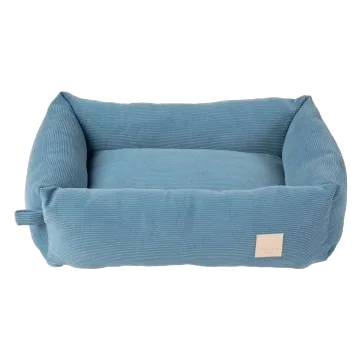 Cama para perro de pana FuzzYard Life French Blue