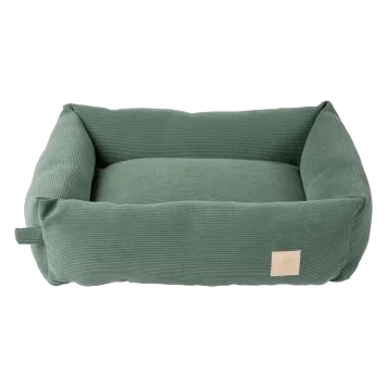 Cama para perro de pana FuzzYard Life Myrtle Green