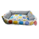 Cama rectangular pequeña 35 x 40 x 21 cm para perros