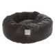 Cama redonda para perros FuzzYard Dreameazzzy negra M