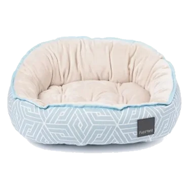 Cama reversible ovalada para perros FuzzYard Antica