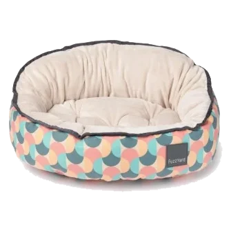 Cama reversible ovalada para perros FuzzYard Carioca