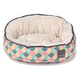 Cama reversible ovalada para perros FuzzYard Carioca