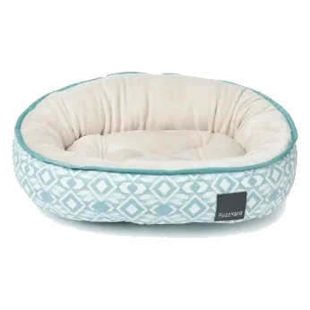 Cama reversible ovalada para perros FuzzYard Chaouen