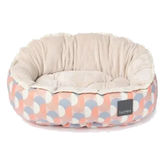 Cama reversible ovalada para perros FuzzYard Ravenna