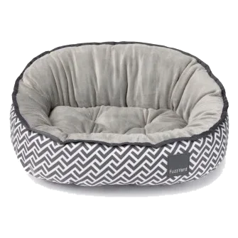 Cama reversible ovalada para perros FuzzYard Vinca