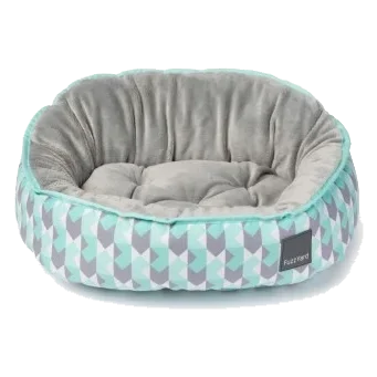 Cama reversible para perros FuzzYard Mint Fizz