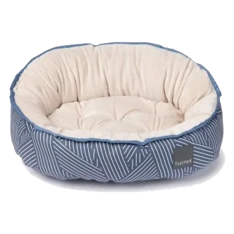 Cama reversible para perros FuzzYard Thornbury Aegean Blue