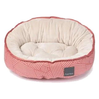 Cama reversible para perros FuzzYard Thornbury Brick Red