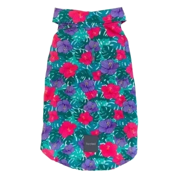 Camisa hawaiana de verano para perros FuzzYard Lahania