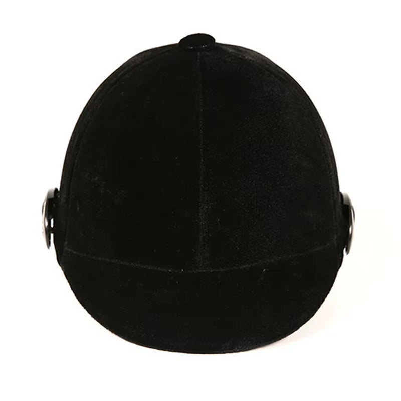 Casco de equitación clásico de terciopelo, ajustable - vista 6