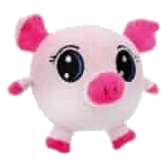 Cerdito de peluche con sonido para perros, 10 cm