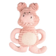 Cerdo de peluche rosa Flamingo Small Dog Club para perros, 23 cm