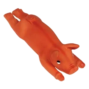 Cerdo de vinilo para perros, 25 cm