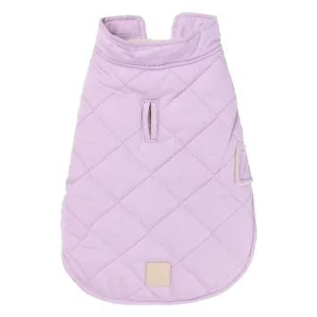 Chaleco acolchado para perros FuzzYard Life Lila