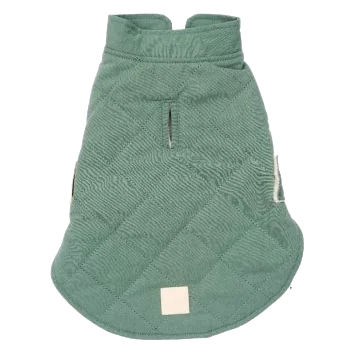 Chaleco acolchado para perros FuzzYard Life Myrtle Green