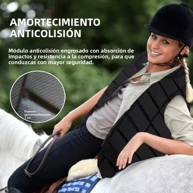 Chaleco protector de equitación para adulto y niño - vista 4