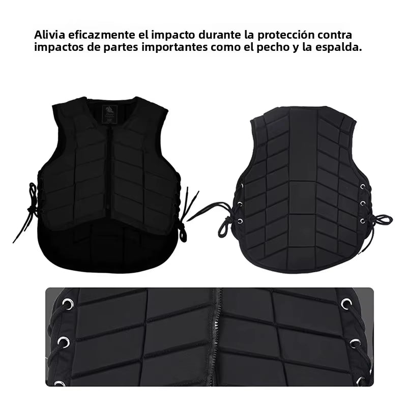 Chaleco protector de equitación para adulto y niño - vista 6